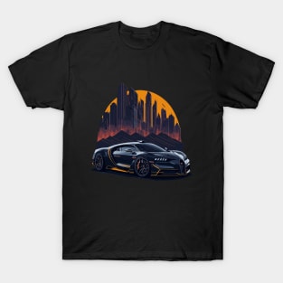 Bugatti Chiron Vintage Car T-Shirt